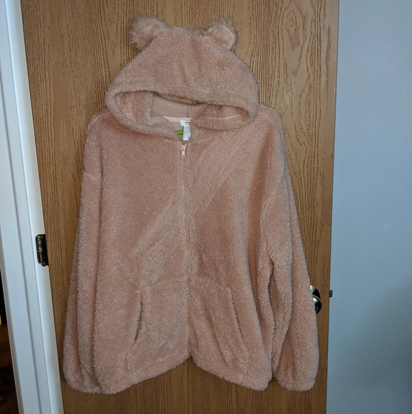 teddy coat with ears